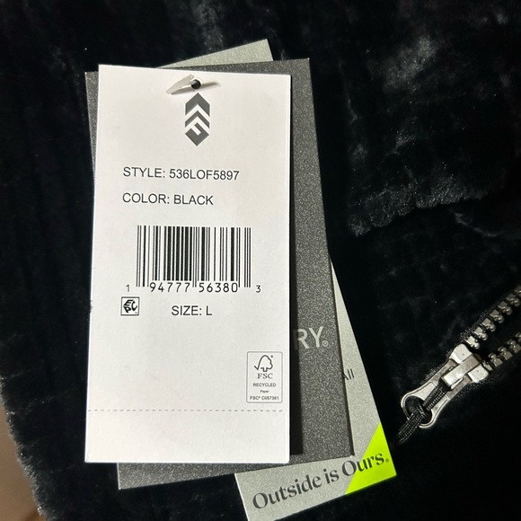 Free Country Men's Textured Black Jacket - Picture 6 of 6